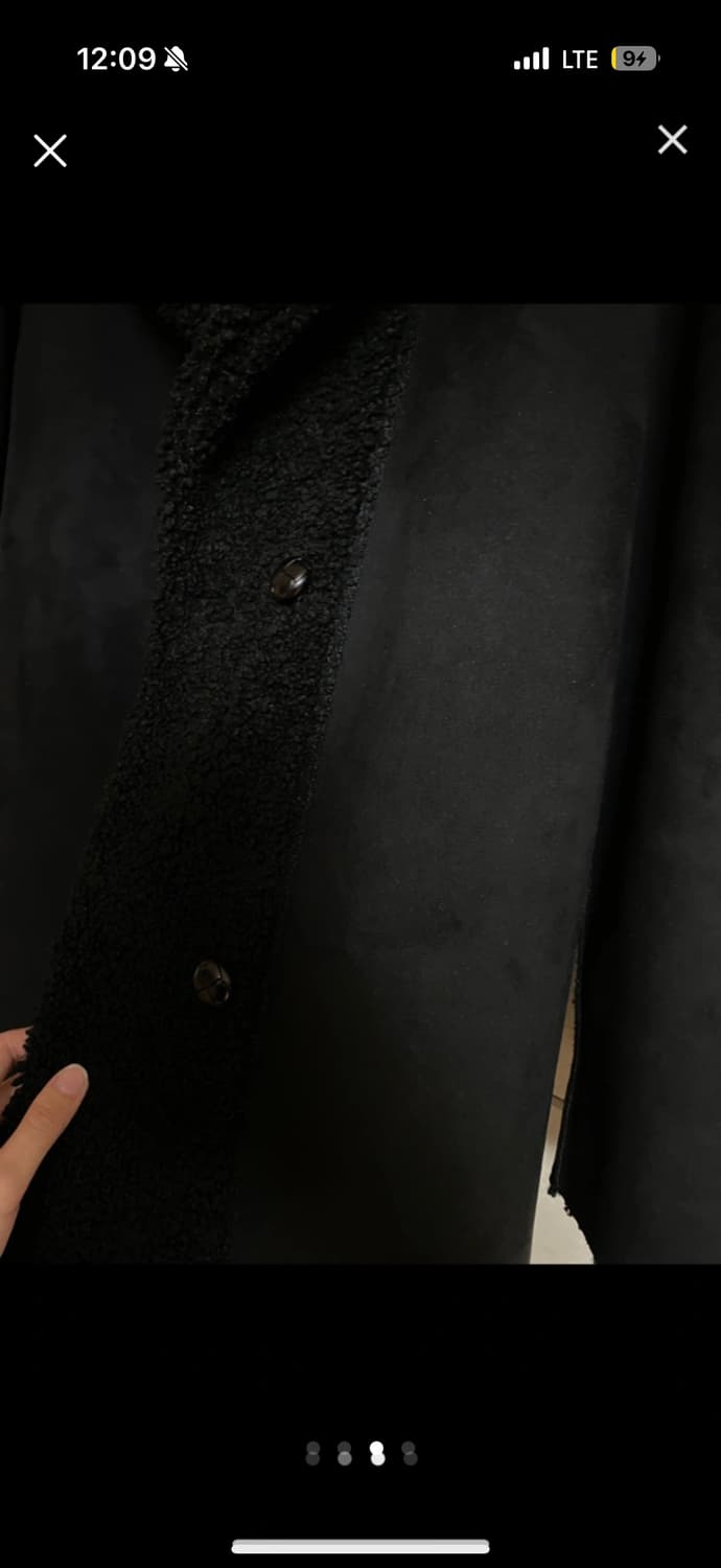 (상태최상) 블랙무스탕 상품이미지3