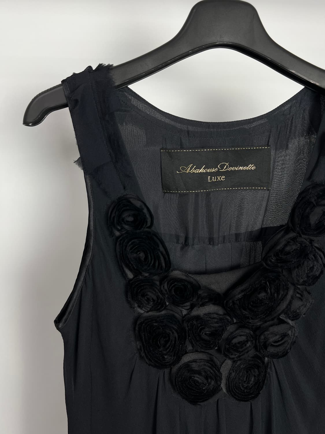 ABAHOUSE DEVINETTE LUXE 실크 나시 원피스 상품이미지2