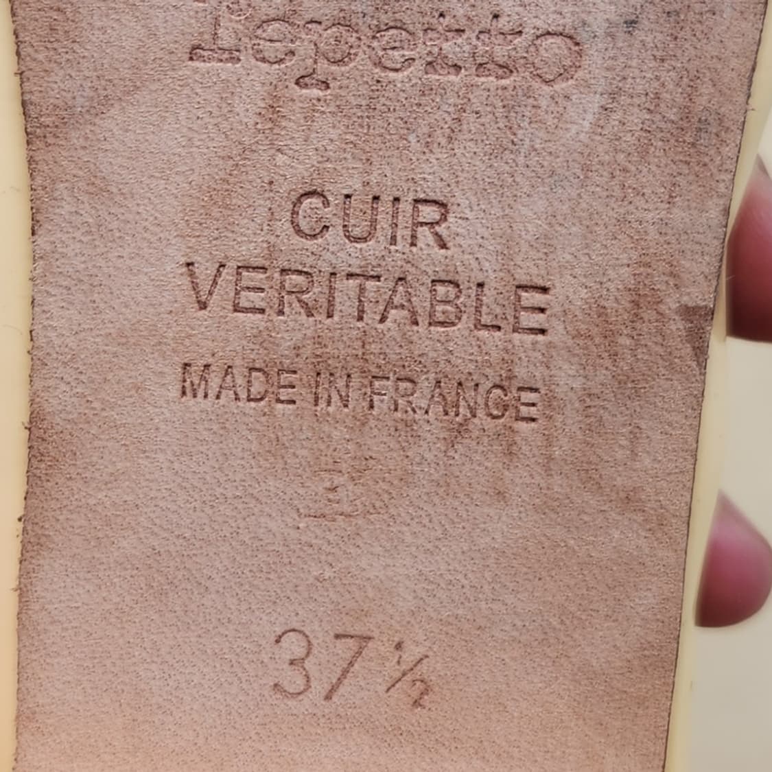 레페토 노랑 여성 구두37.5 230 굽4 상품이미지5