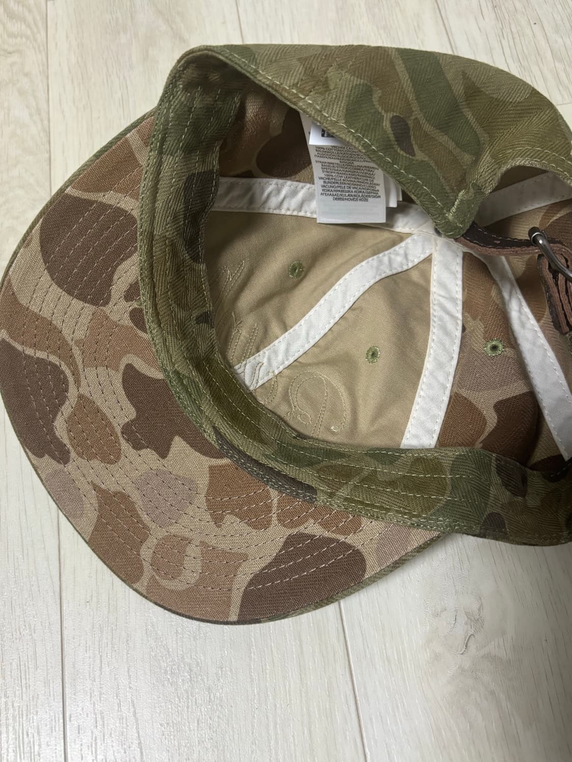 폴로 랄프로렌 헤링본 카모 캡 모자 상품이미지2