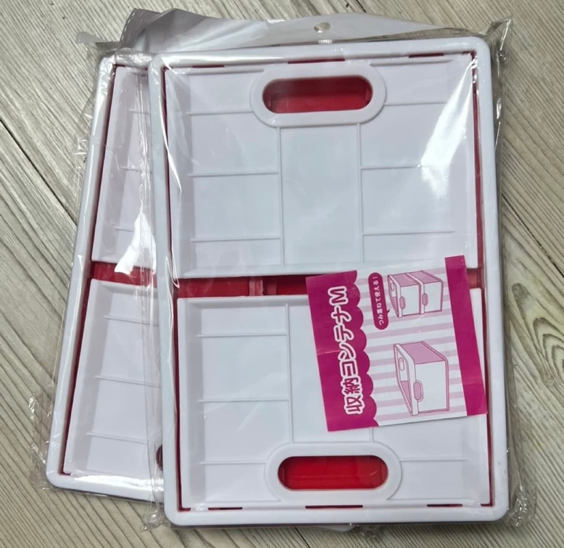 (새제품)헬로키티 접이식 수납함 상품이미지1