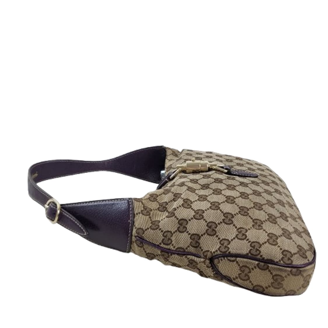 정품 구찌 프리-오운드 GG 로고 자가드 재키 호보백 상품이미지5