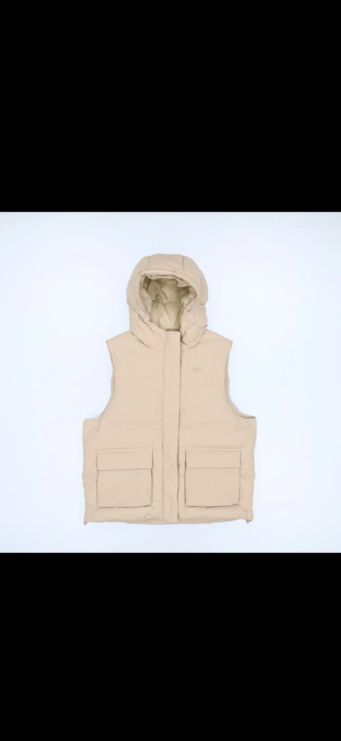 신형 뉴발란스 덕다운 후드패딩조끼 1107HR3 상품이미지1