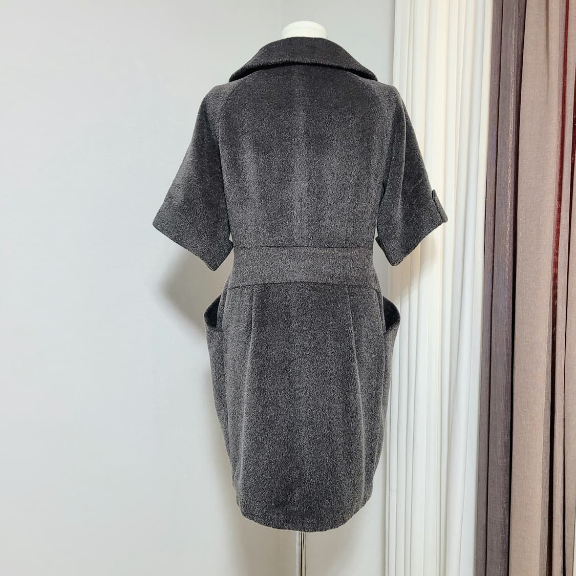 손정완 코트 (55) 울60% 모헤어40%  상품이미지8