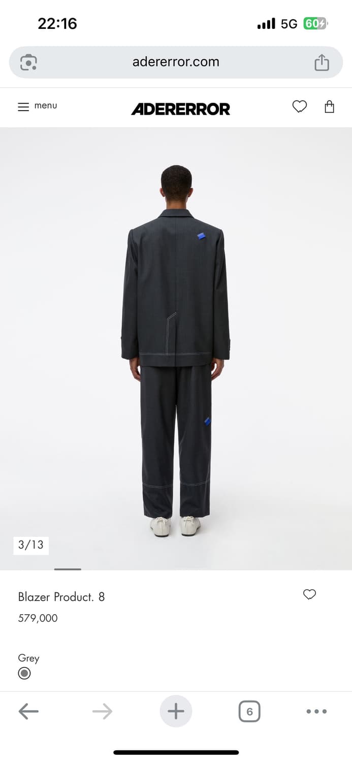 25시즌 아더에러 blazer Product. 8 오늘만 급처합니다 상품이미지2