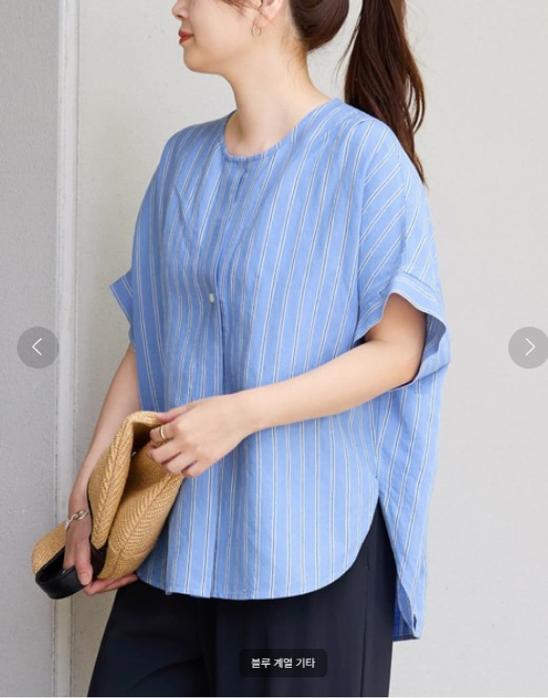 저널스탠다드 리넨 블라우스 상품이미지1