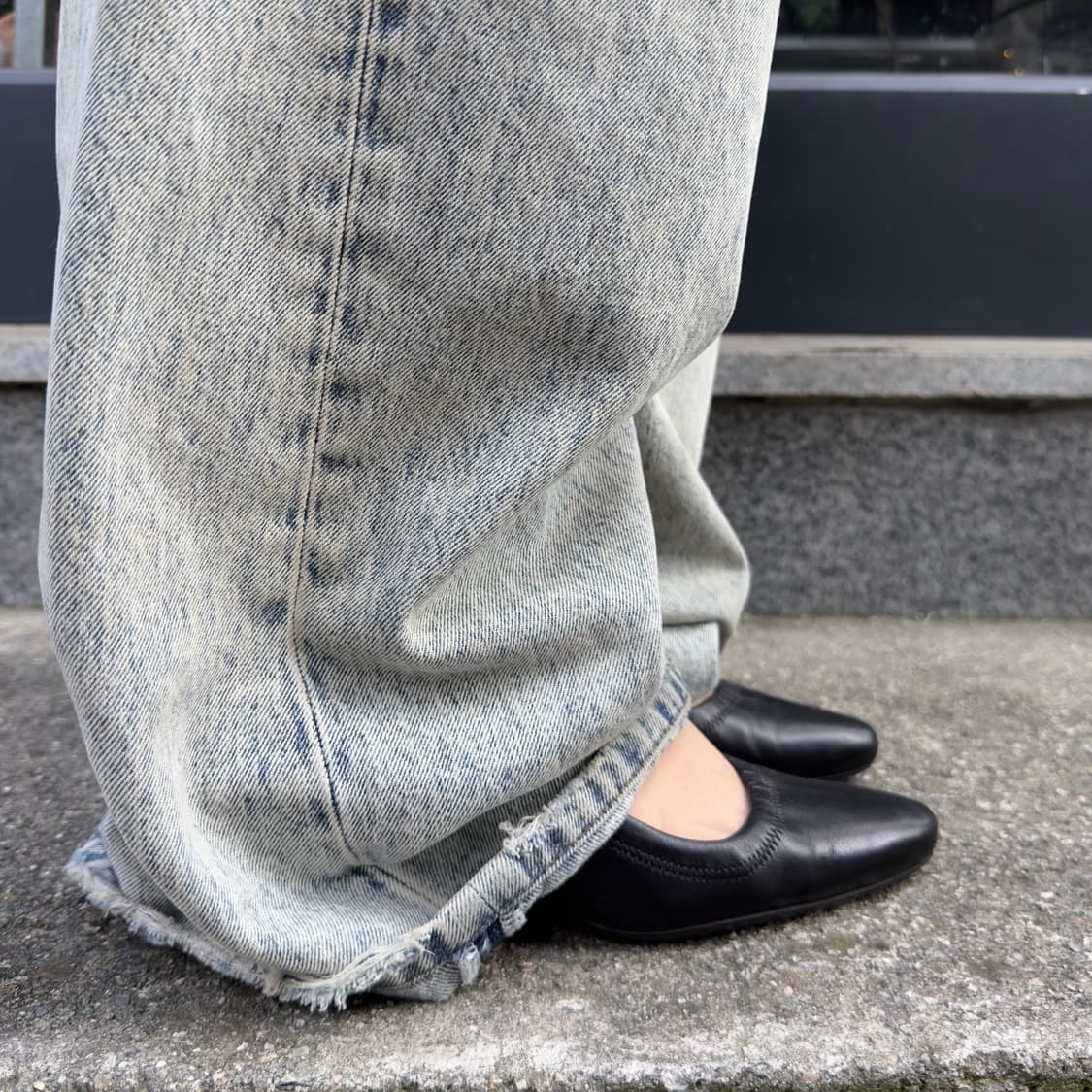 00s 블랙 프라다 스포츠 레더 힐 상품이미지9