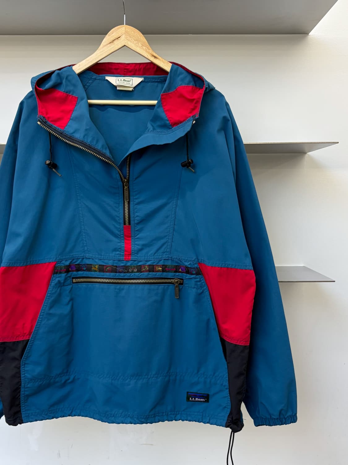 엘엘빈 90s USA 에스닉 아노락 상품이미지2