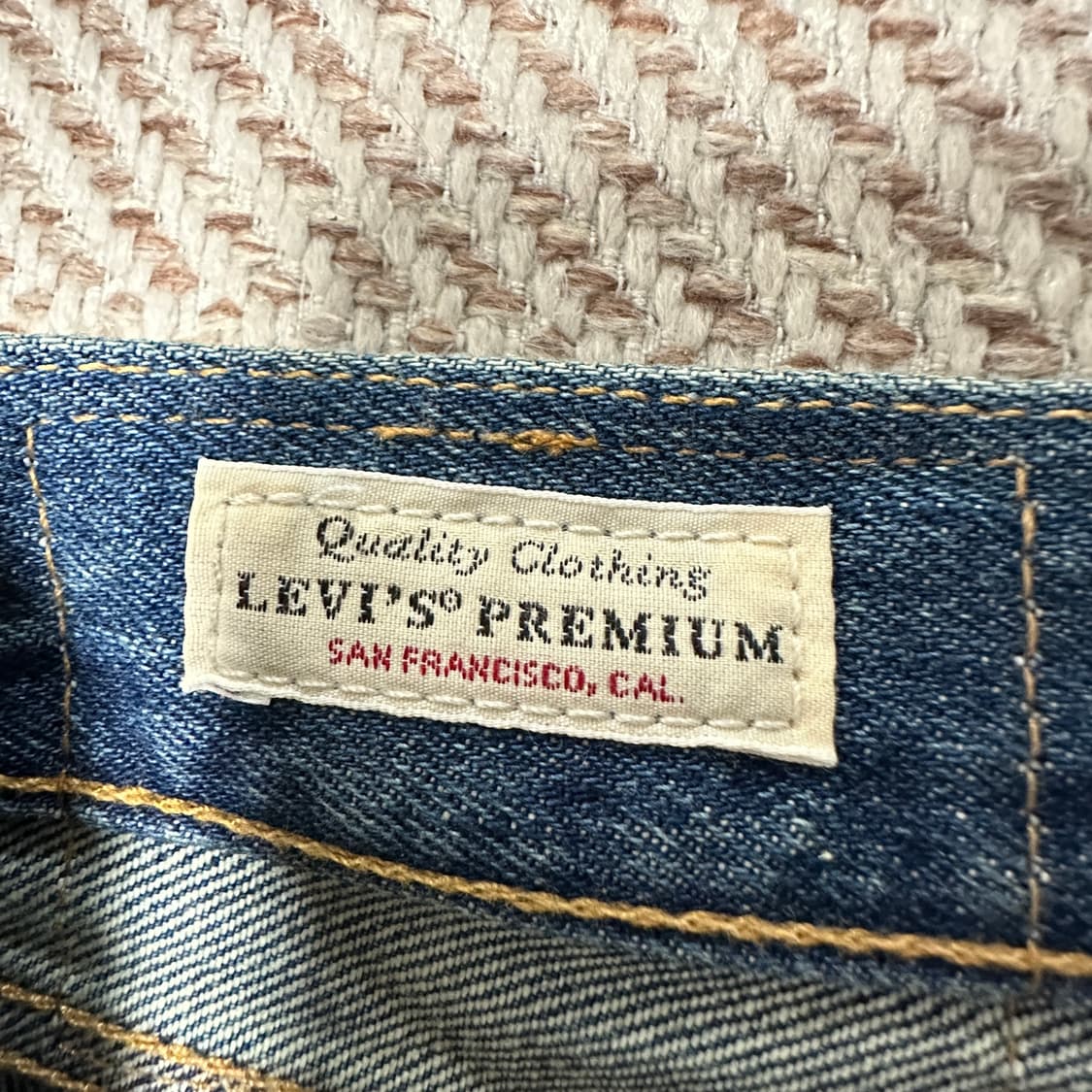 LEVI'S 505 usa made premium jeans 상품이미지5