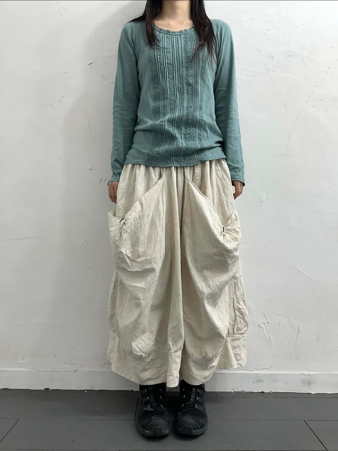 fillil big pocket long skirt 상품이미지1