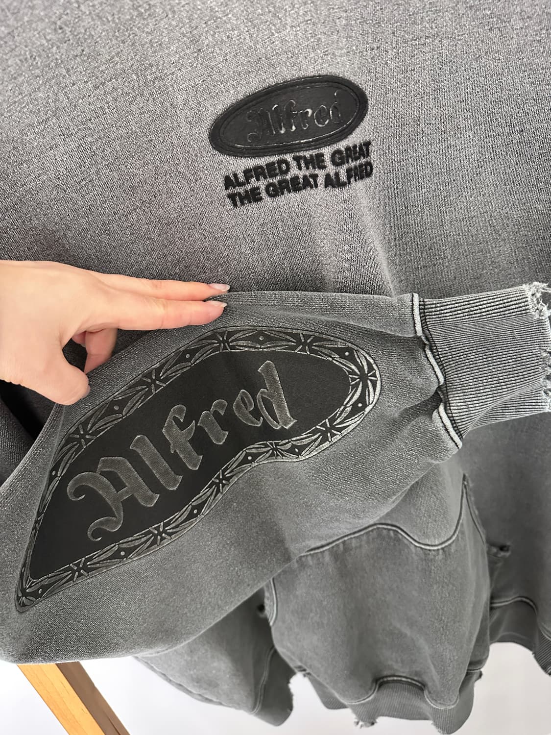 헤리티지플로스 알프레드 후드티 + 바지 트레이닝 세트(사이즈 XL) 상품이미지6