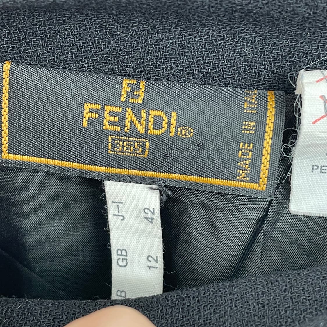 펜디 블랙 스커트 상품이미지7