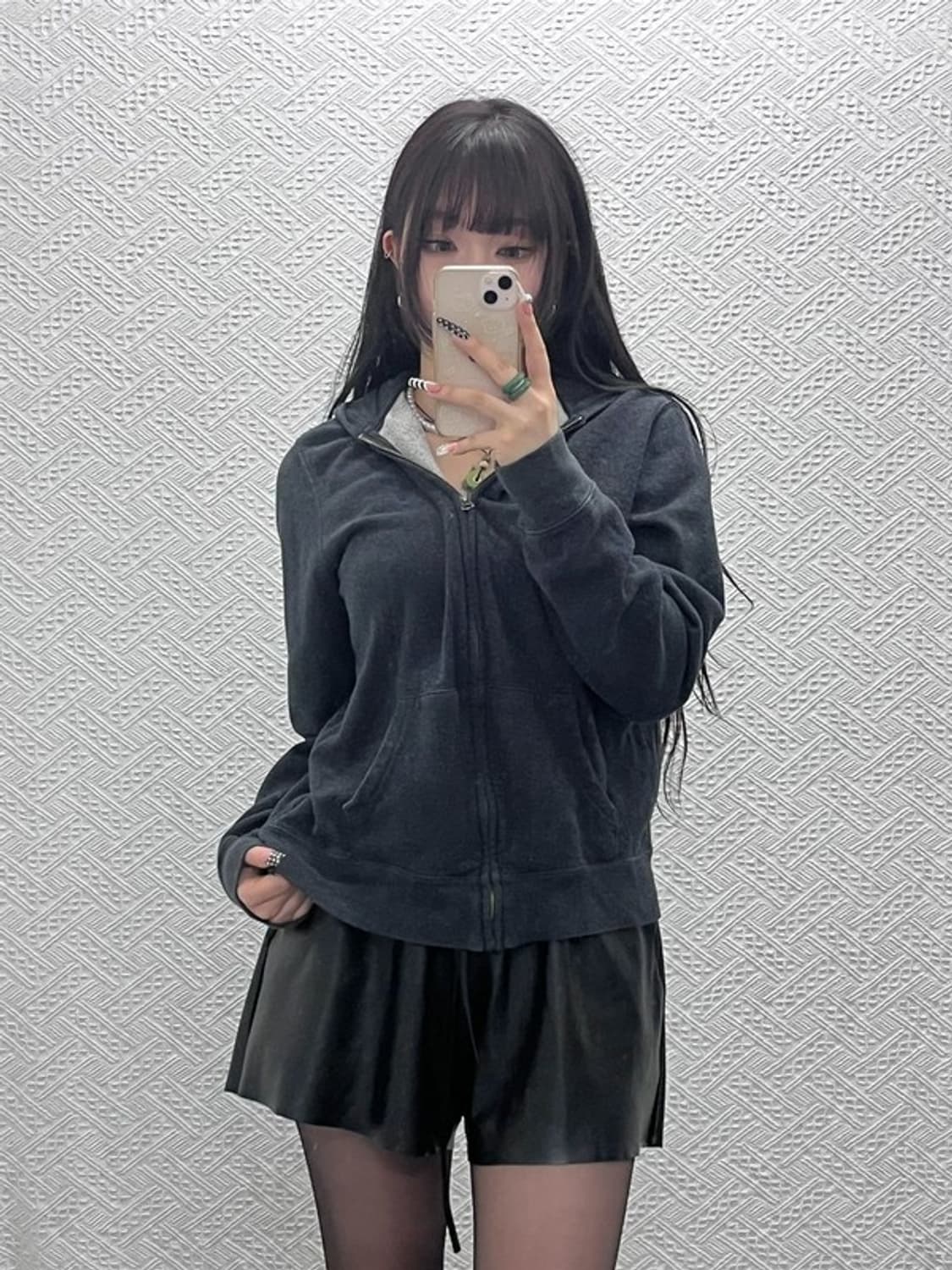 폴로 랄프로렌 빈티지 모던 캐주얼 약기모 후드집업 XL C10520 상품이미지1