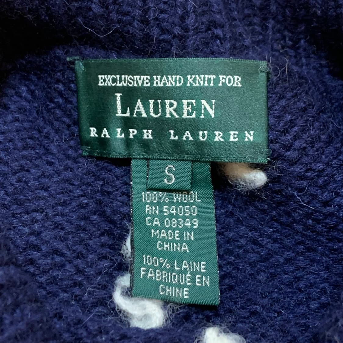 90s Ralph Lauren wool sweater (s) 상품이미지6