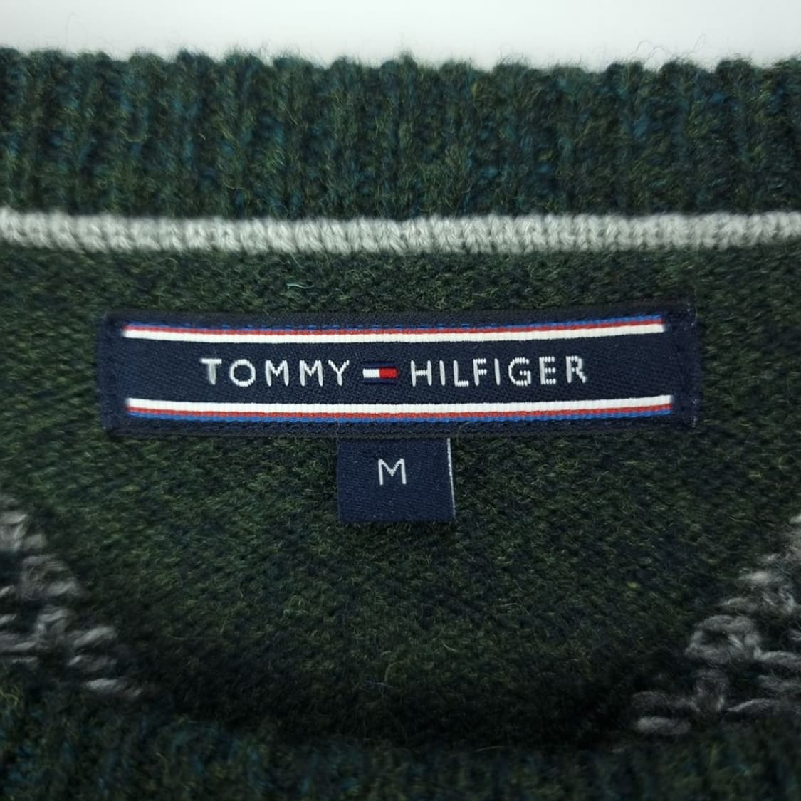 [타미힐피거] 에스닉 빈티지 패턴 니트 M18684 상품이미지7