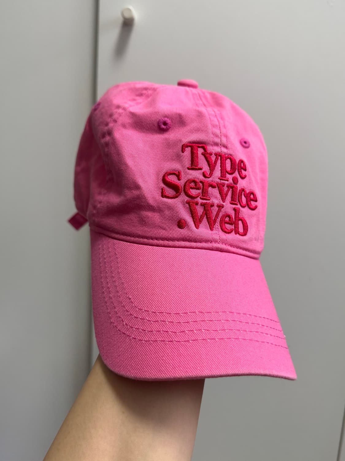 타입서비스 웹 캡 핑크 상품이미지1