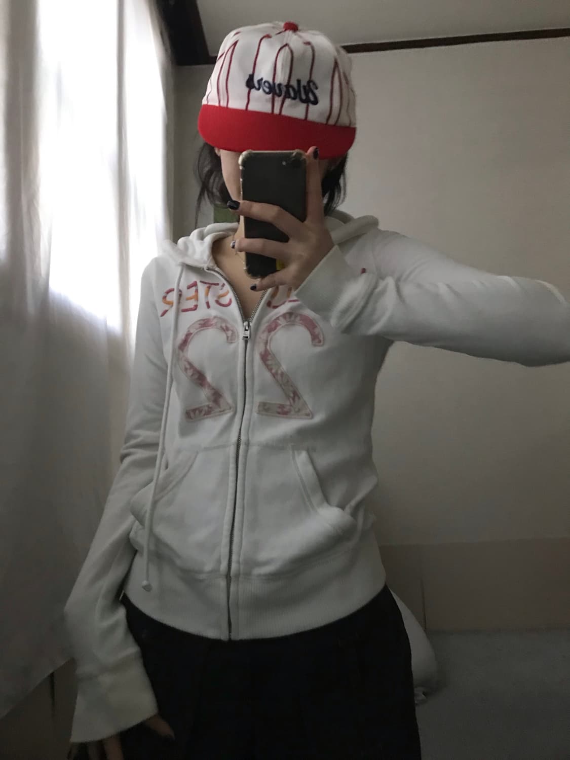 홀리스터 화이트 후드집업 상품이미지6