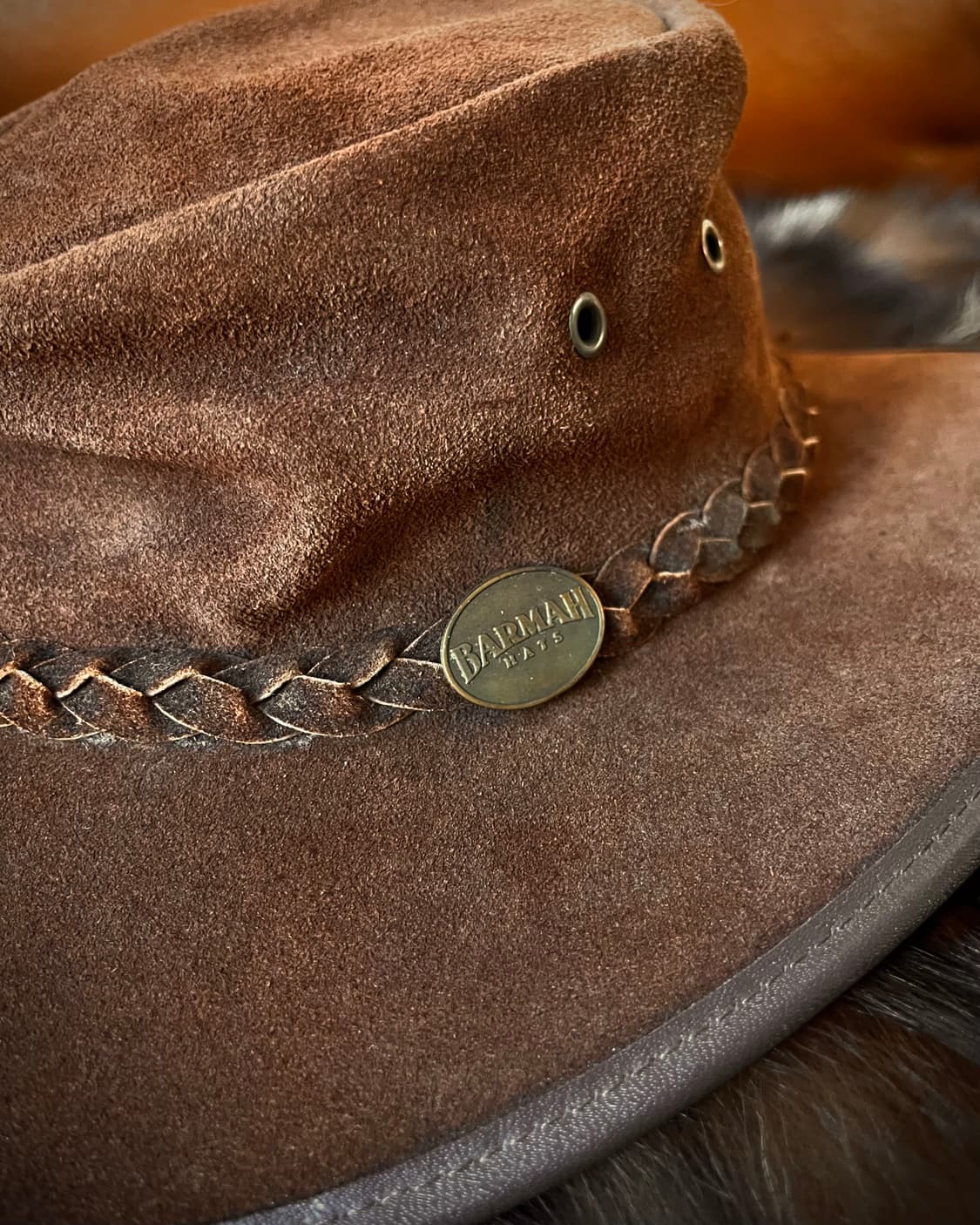 Balmah Hats Genuine Leather Pedora 상품이미지5