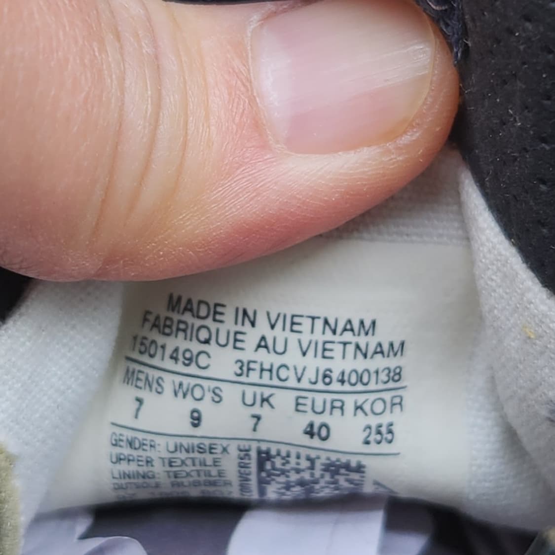 컨버스 올스타 블랙 스니커즈 255 상품이미지6