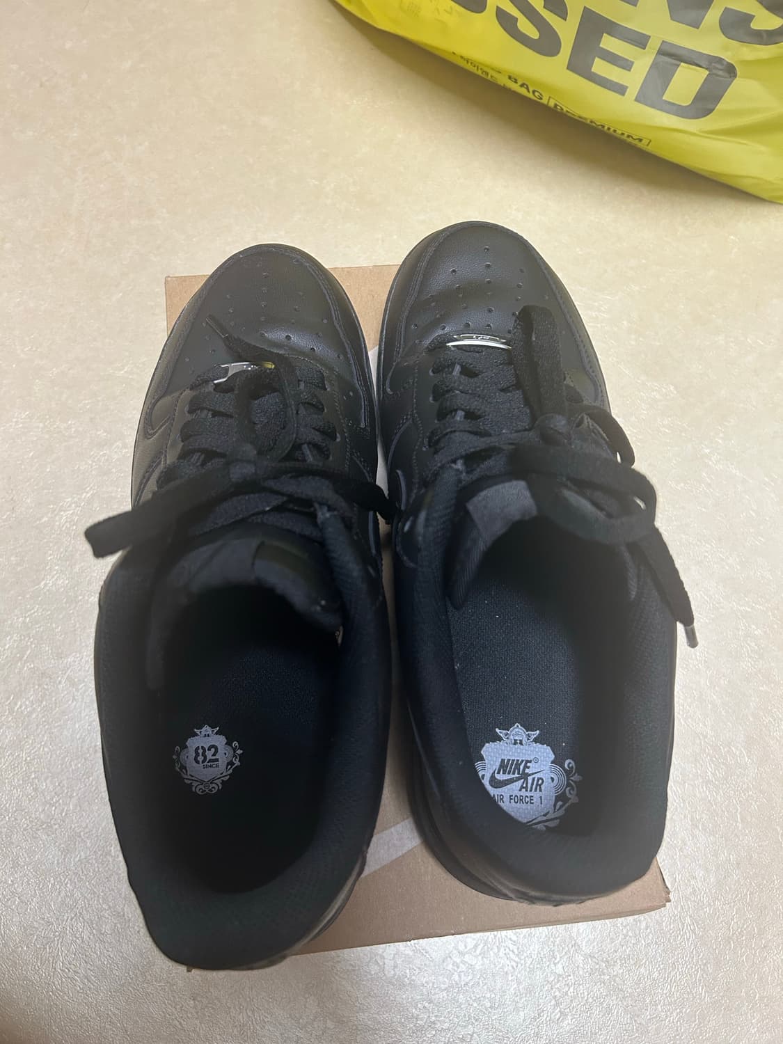 나이키 에어포스 블랙 상품이미지3