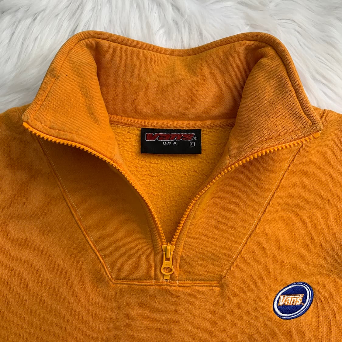 올드 반스 90's 빈티지 하프 반집업 기모 맨투맨 1803 상품이미지5