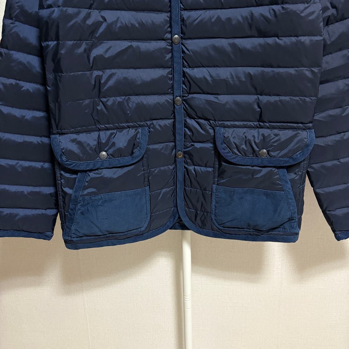 리바이스 덕다운 퀼팅 코듀로이 패딩 자켓 / 네이비, M 상품이미지3