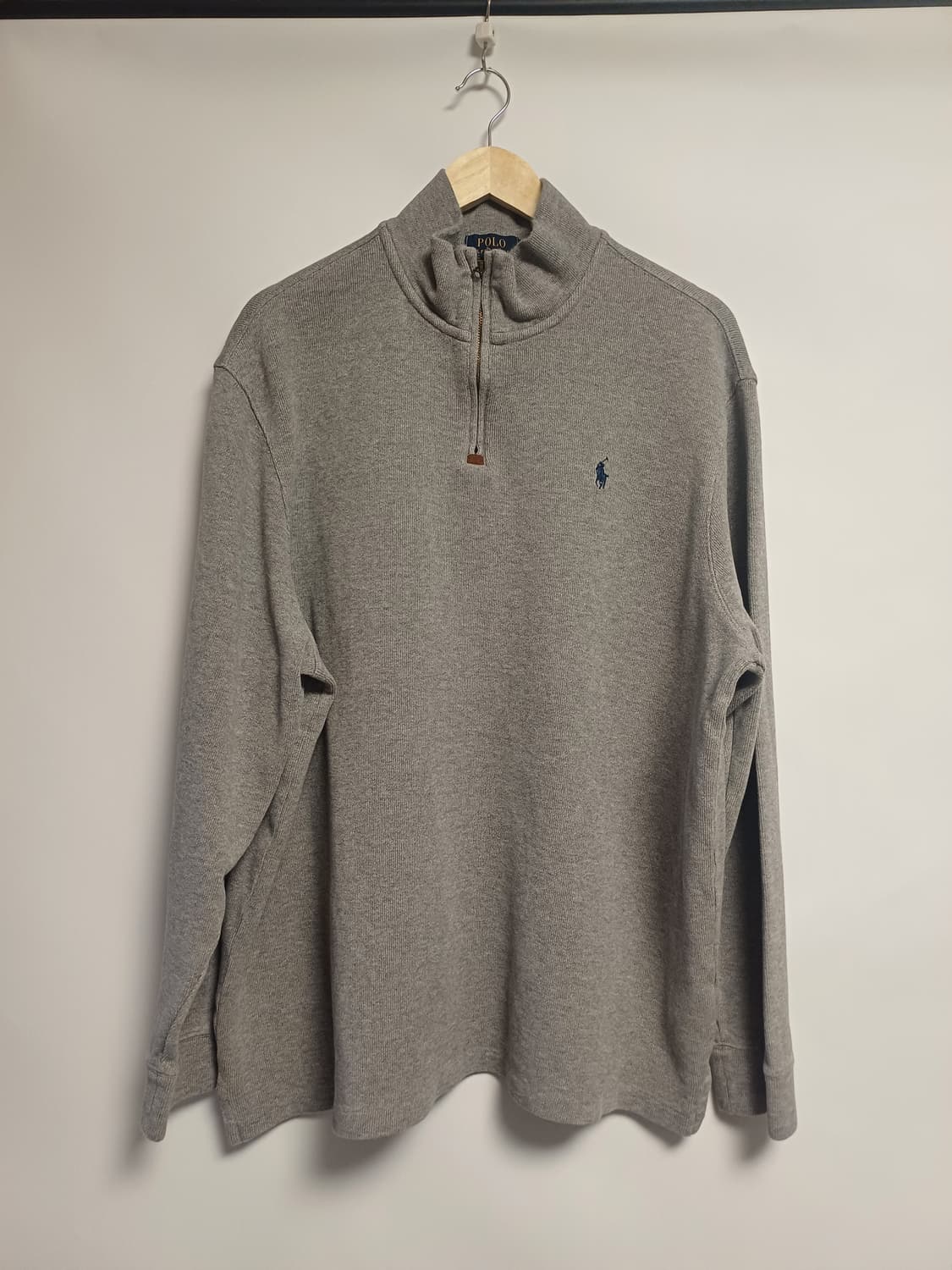 [정품 Polo Ralph Lauren] 그레이 하프집업 XXL 상품이미지1