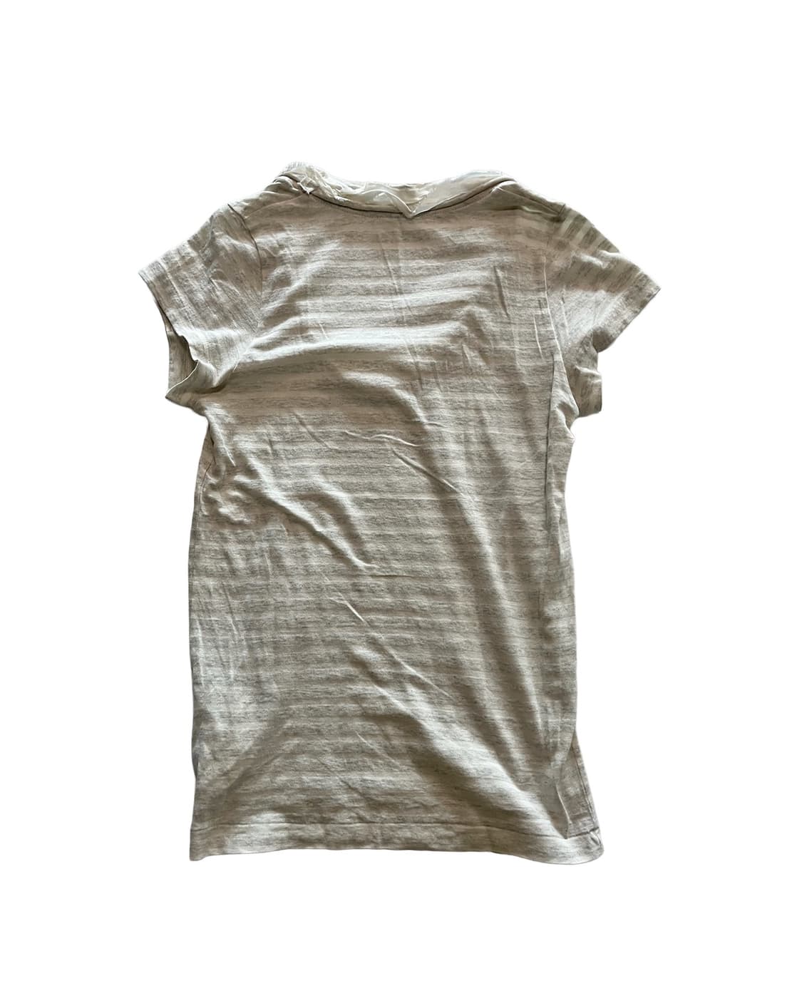 SACAI LUCK stripe scoop neck tee 상품이미지2
