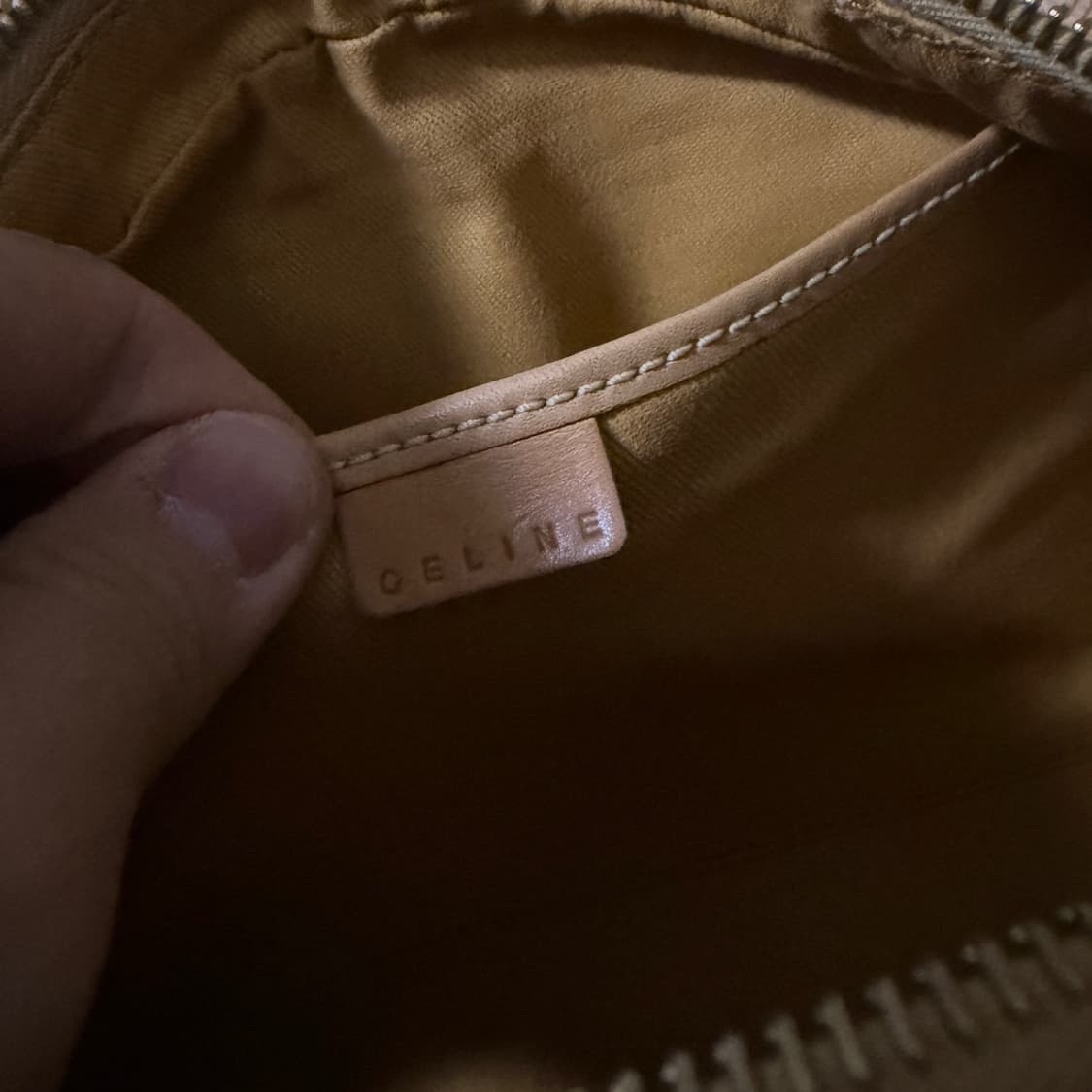 빈티지 셀린느 마카감 미니 원통 토트백 레어 상품이미지7