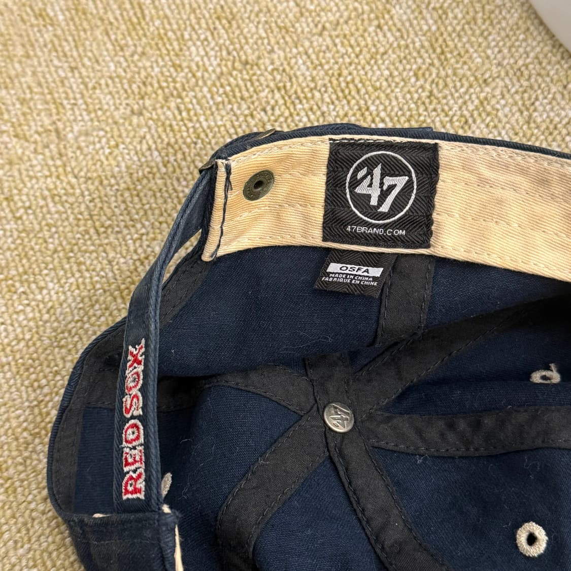 MLB모자 47 brand 보스턴 빅로고 레드삭스 볼캡 상품이미지3