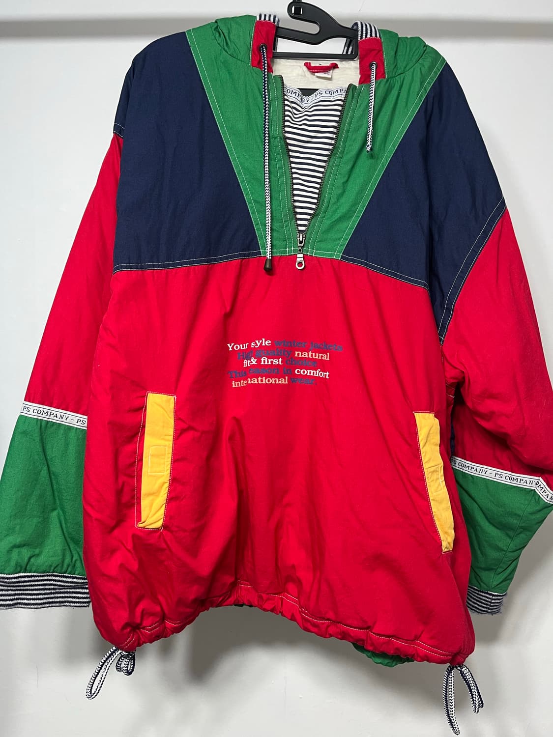 빈티지 후드 윈드브레이커 상품이미지1