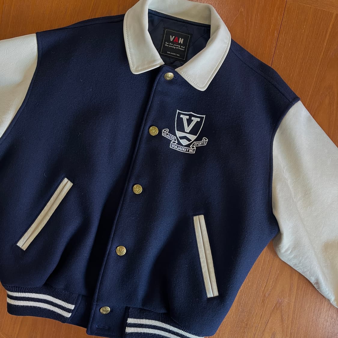 Van Jac Varsity Jacket ( L ) 상품이미지5