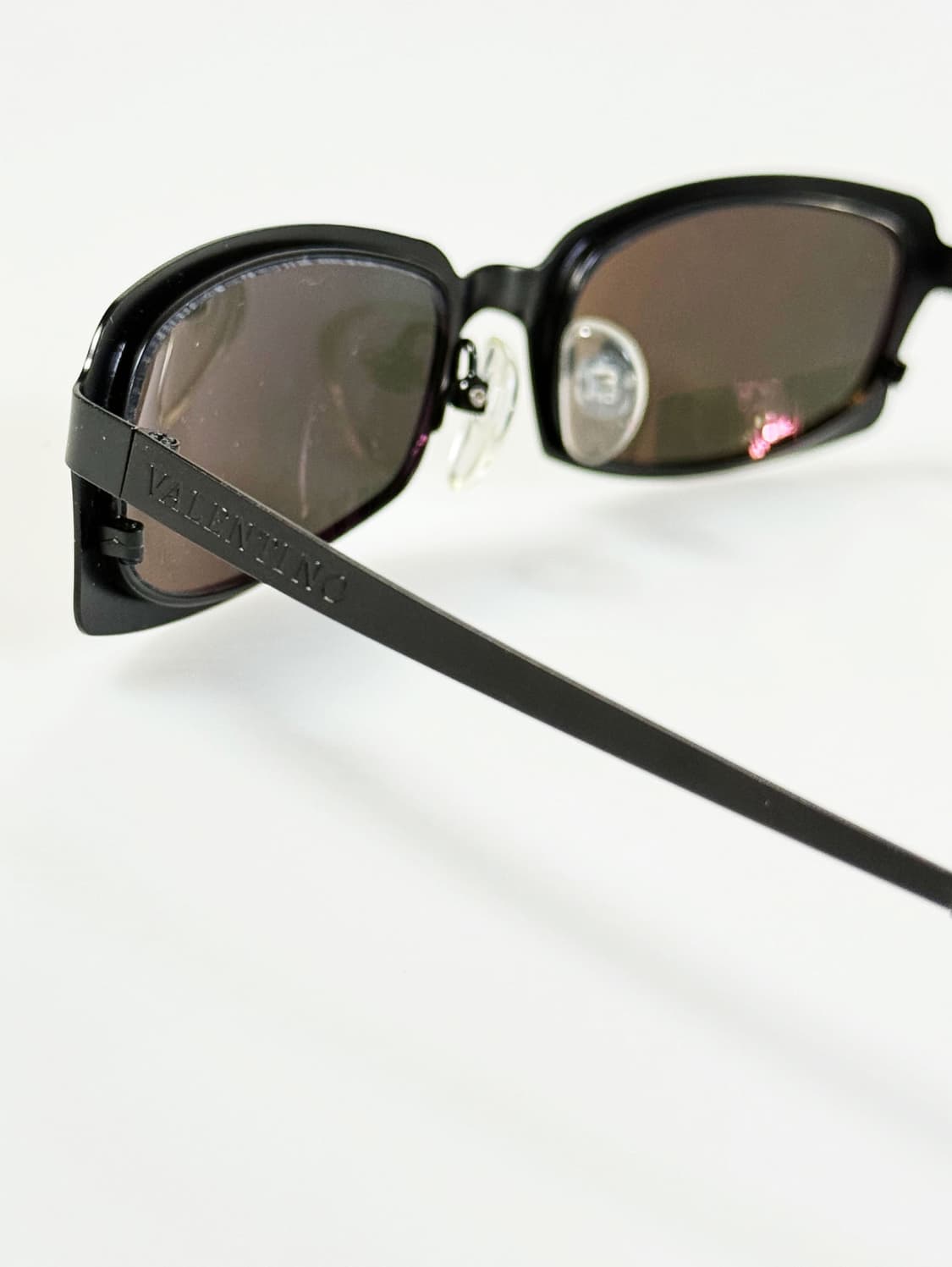 VALENTINO SONIA JAPAN 블랙 메탈 빈티지 선글라스 상품이미지5