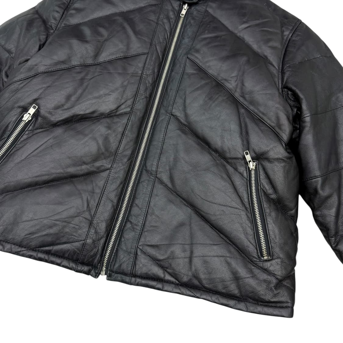 JPN 쉽스킨 양가죽 리얼레더 패딩 자켓 상품이미지5
