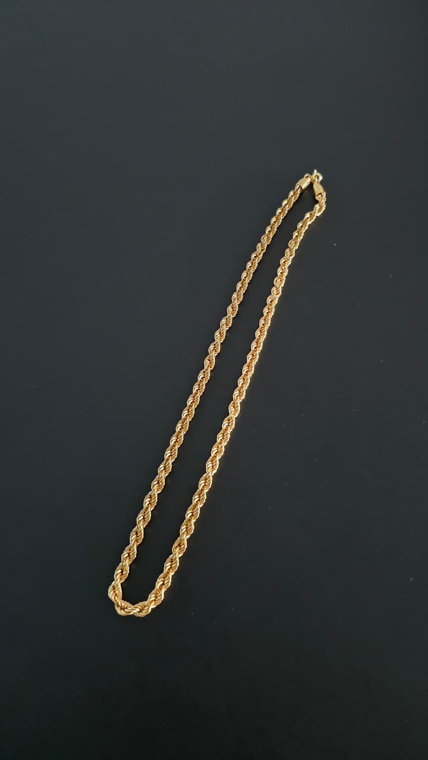 코지쥬얼리 ) 18K 로프체인 목걸이 5.7mm 상품이미지4