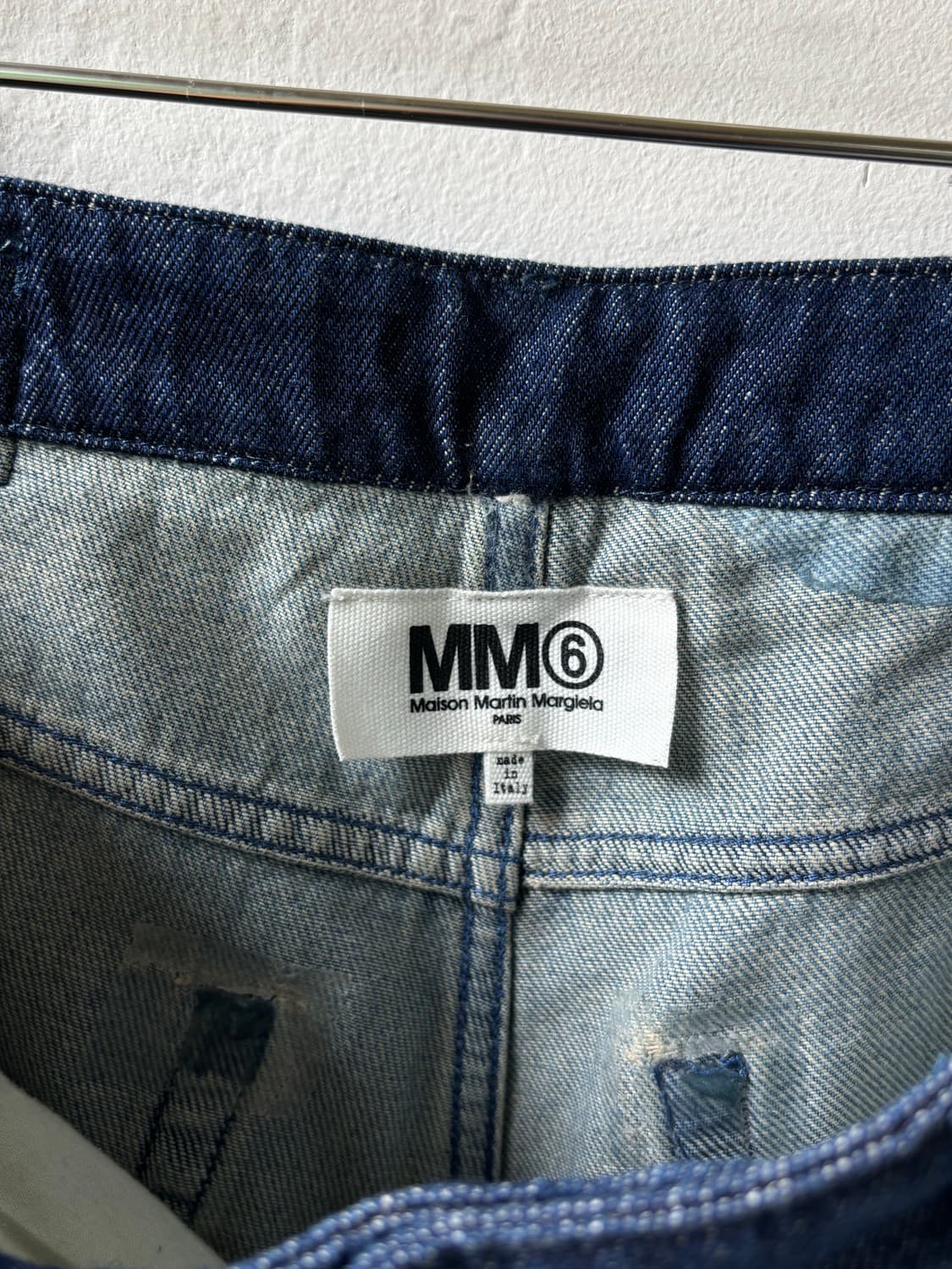 MM6 마르지엘라 컷아웃 데님 상품이미지9