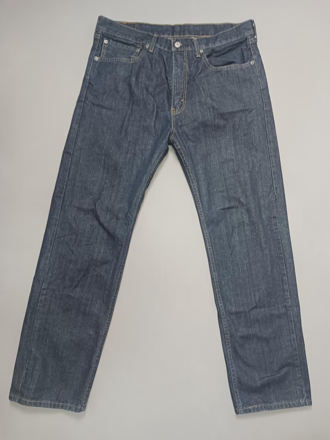 [36] 리바이스 505 R탭 진청생지 레귤러진 청바지 상품이미지1