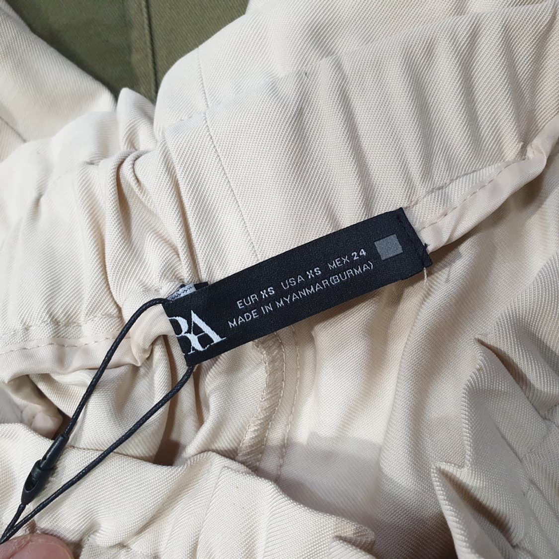 자라 밴딩형 슬랙스 바지 (25-26)새제품 상품이미지6