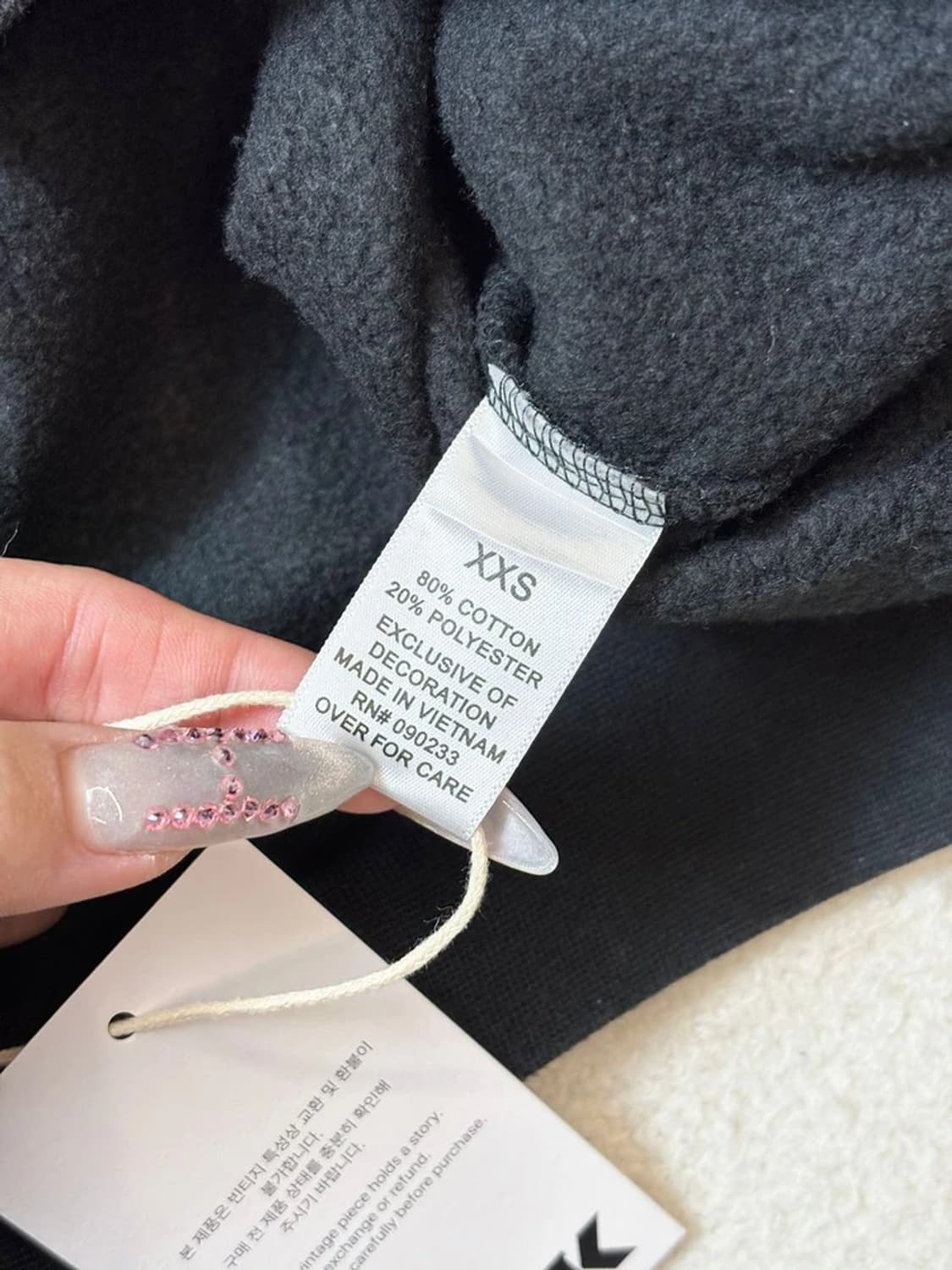 에센셜 피어오브갓 헤비코튼 오버 후드티 PN6475 상품이미지9