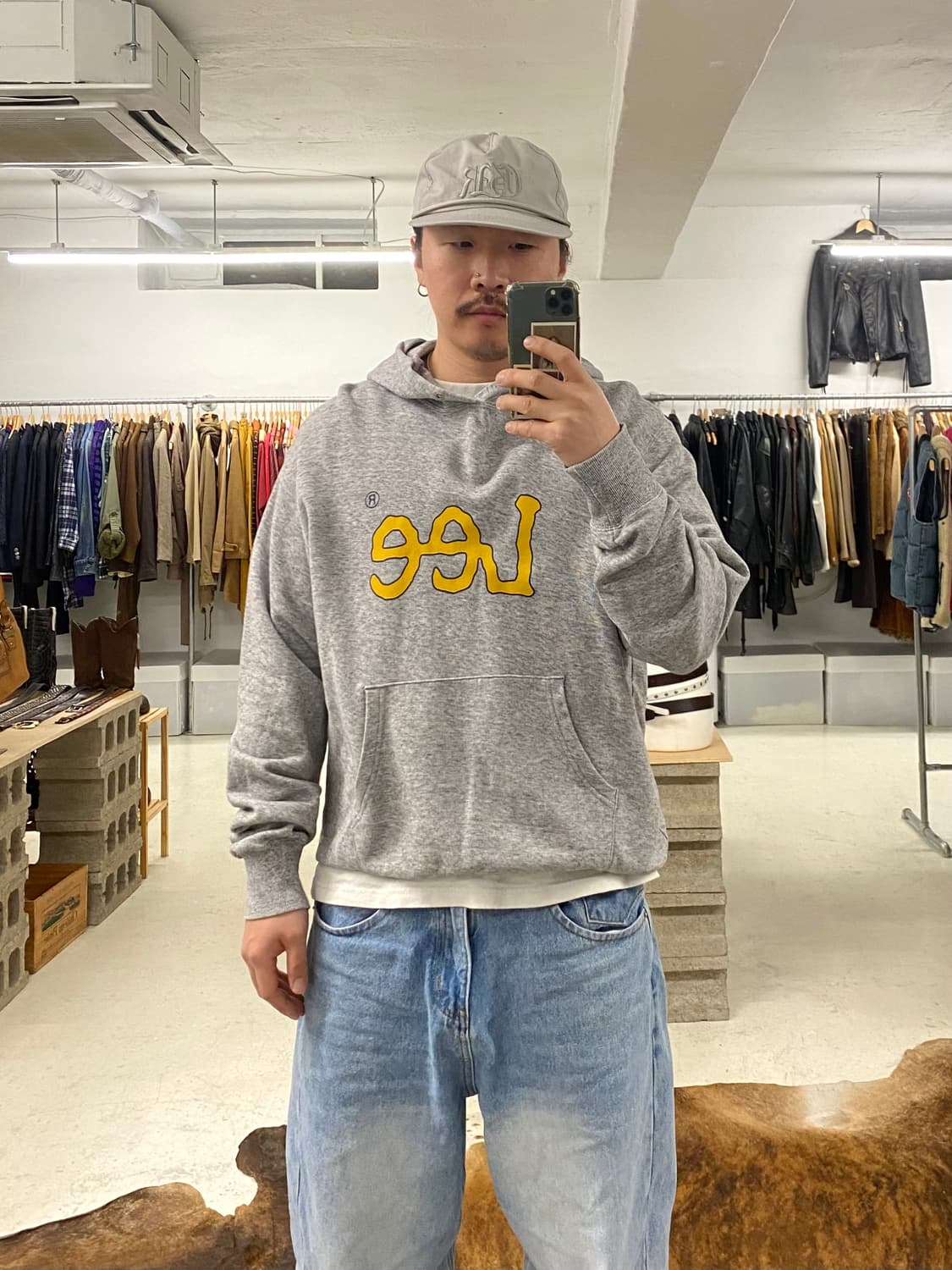 샵 세일중🔥 LEE hoodie 일본판 리 후드티 상품이미지1