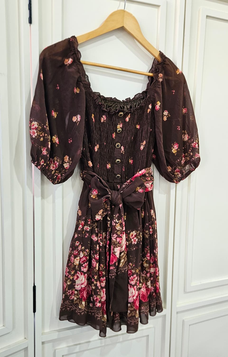 리즈리사 애니버서리 로즈 오프숄더 원피스 상품이미지2