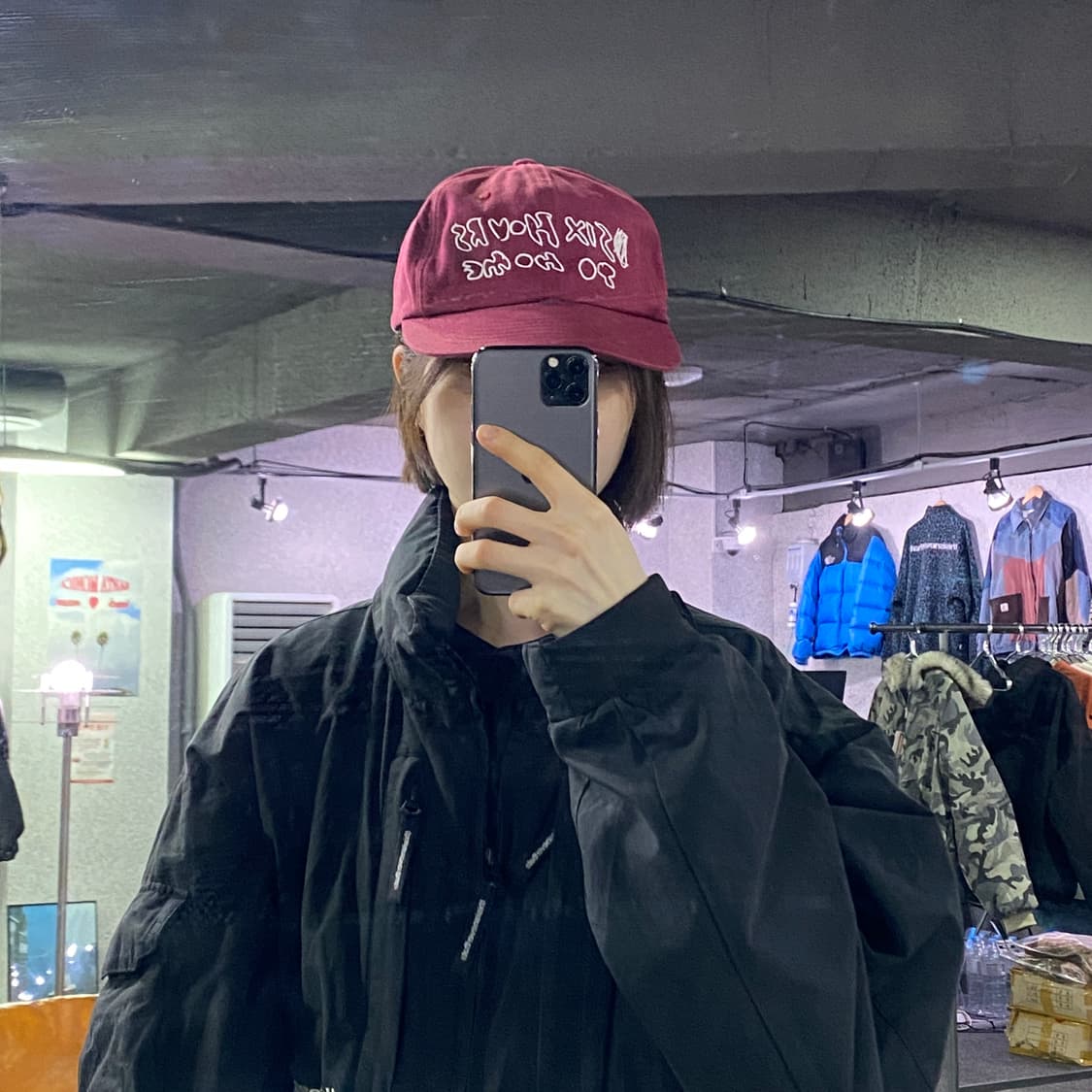 디스이즈네버댓 백로고 이니셜 볼캡 B3803 상품이미지1