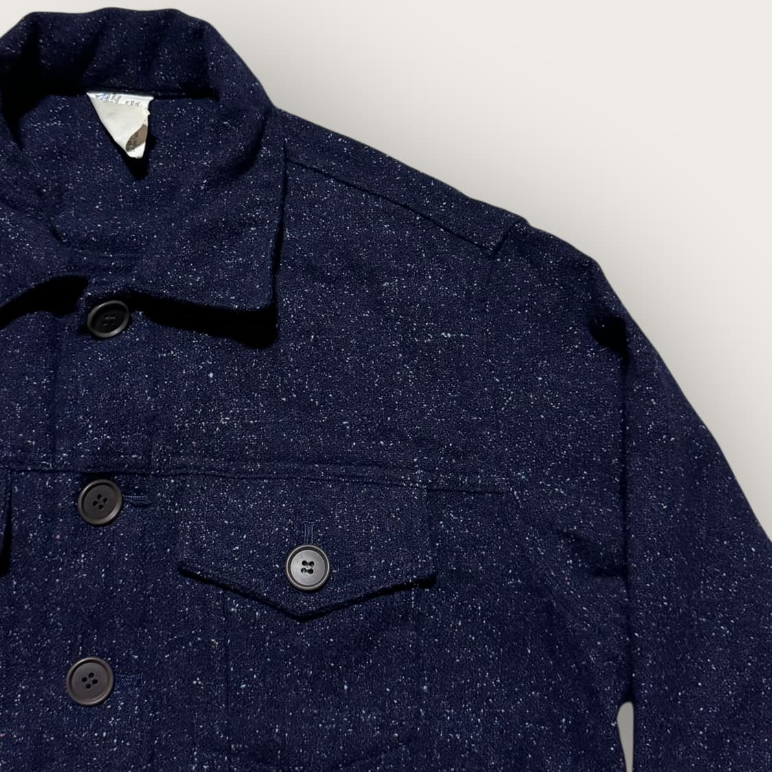 Shimamura Tokyo 실크 네이비 자켓 M 상품이미지3