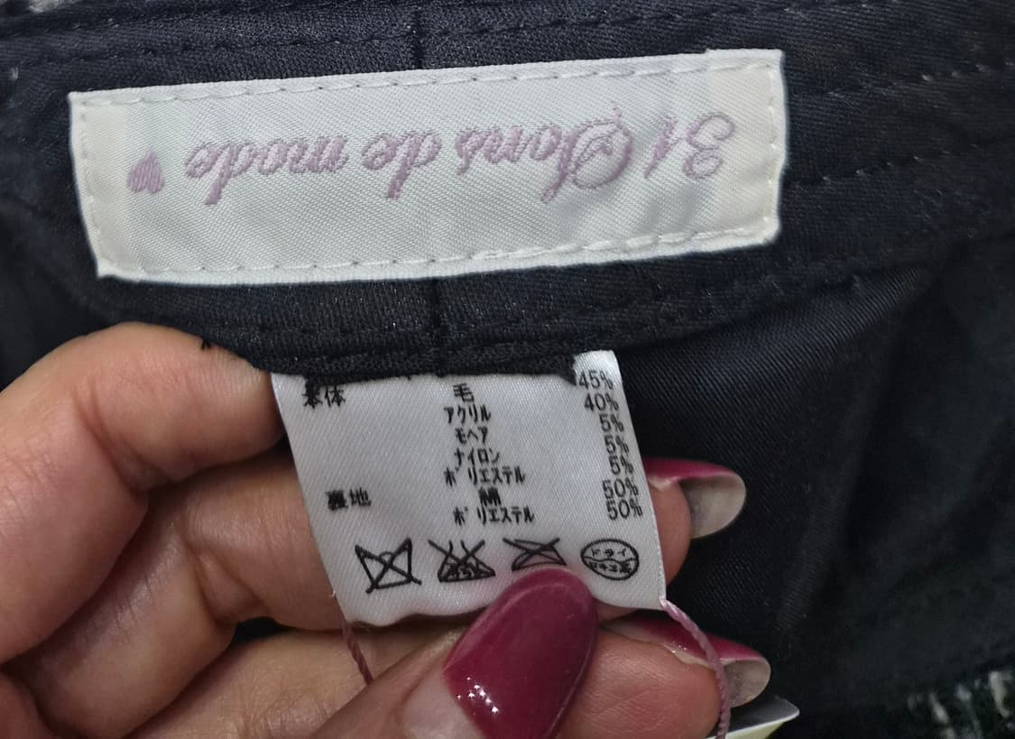 트위드 여성 모자  상품이미지6