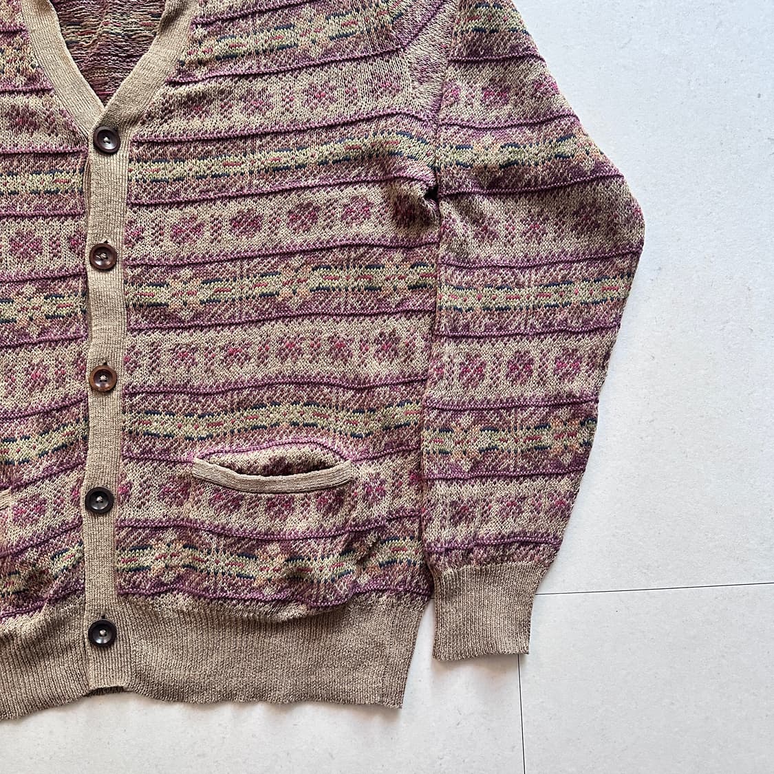 90s 폴로 랄프로렌 페어아일 가디건 M 상품이미지2