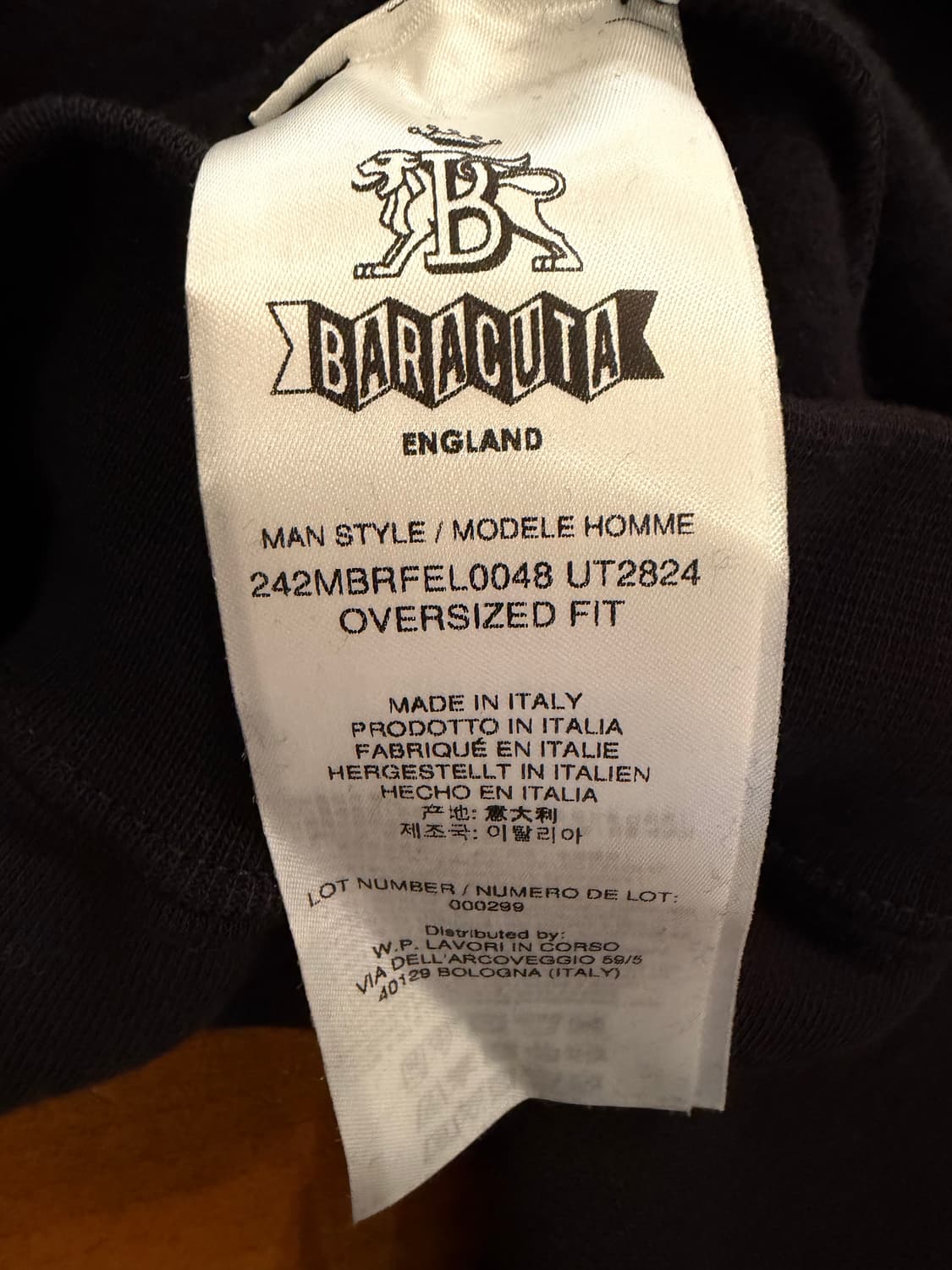 새상품)) 네이버후드 x 바라쿠다 맨투맨 상품이미지5