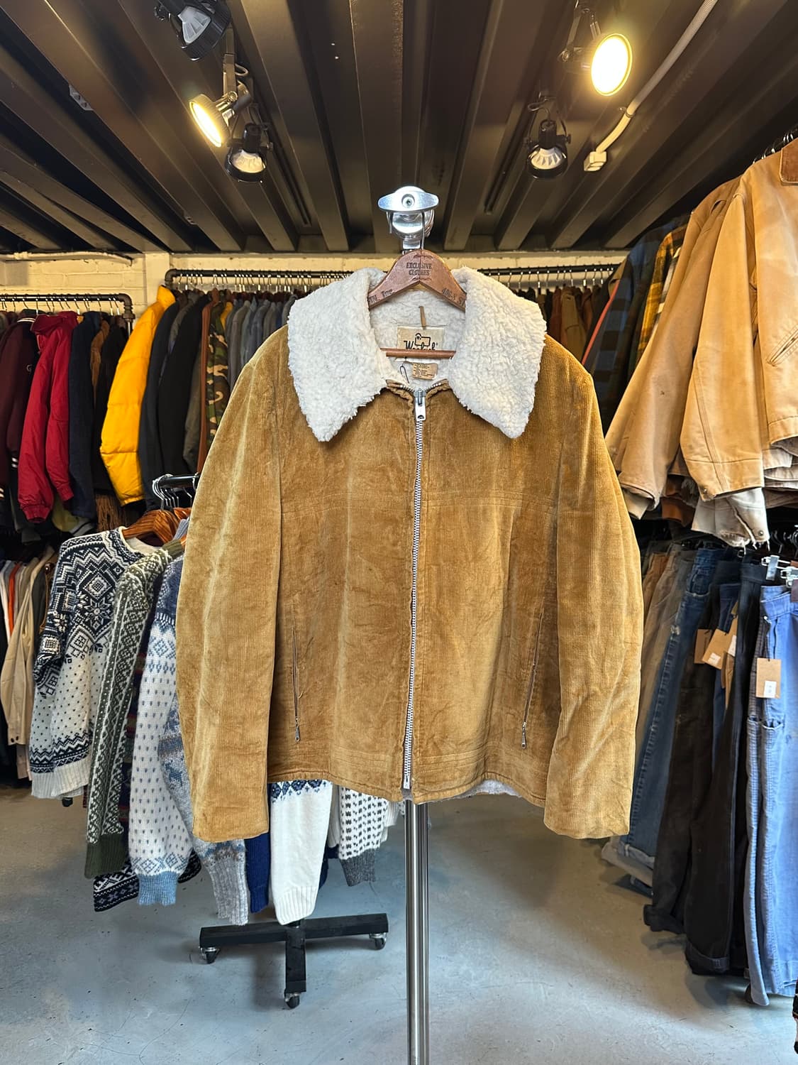 80s 울리치 쉐르파 워크 자켓 상품이미지1