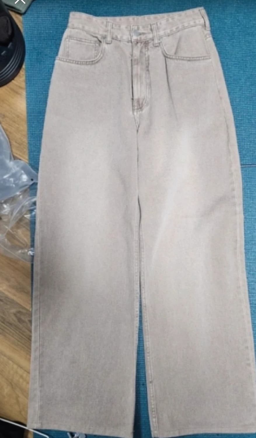 벨리에 트루와이드 데님 빈티지 베이지 상품이미지2