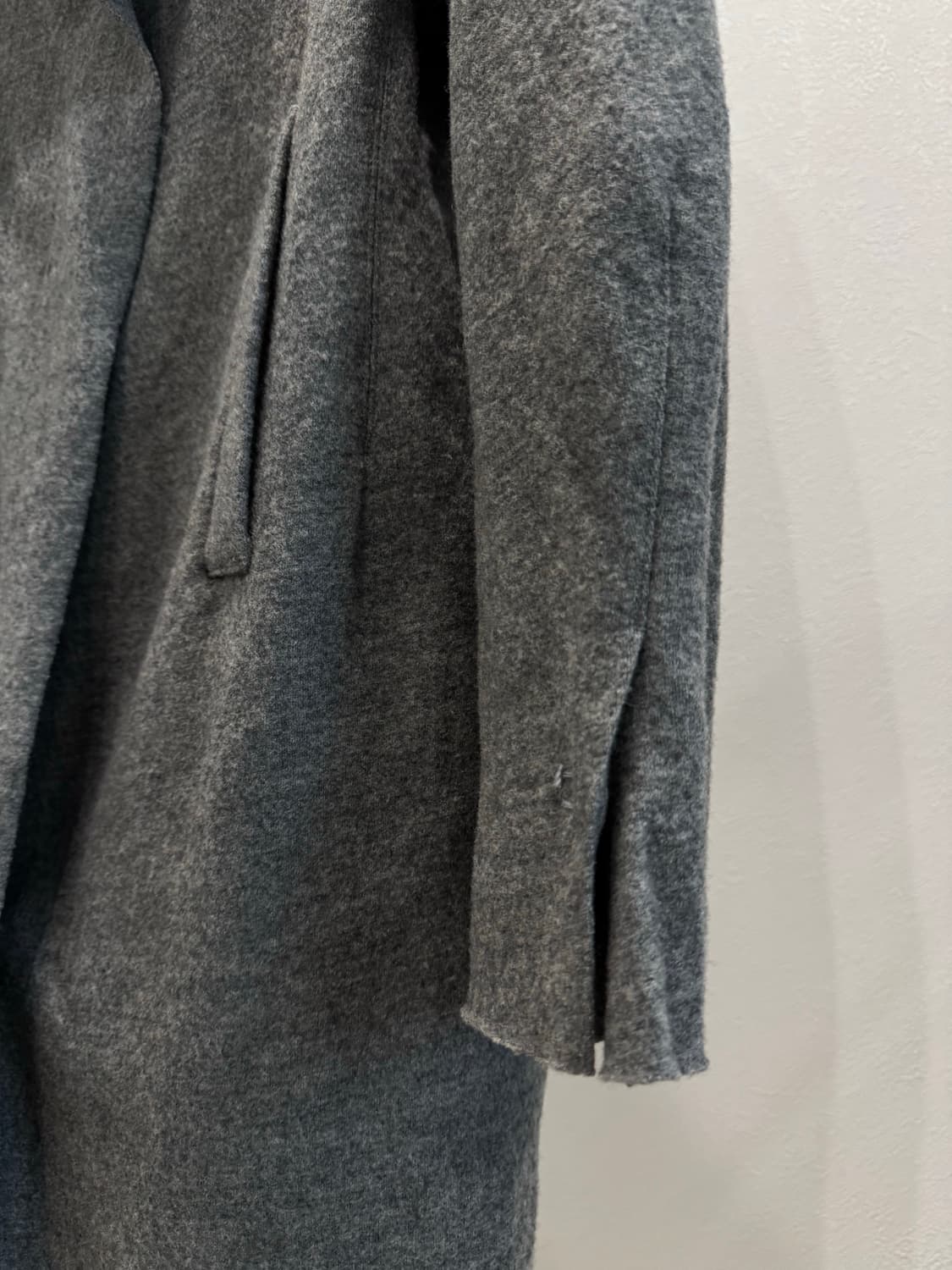 요지야마모토 08aw 비대칭 코트 가디건 상품이미지6