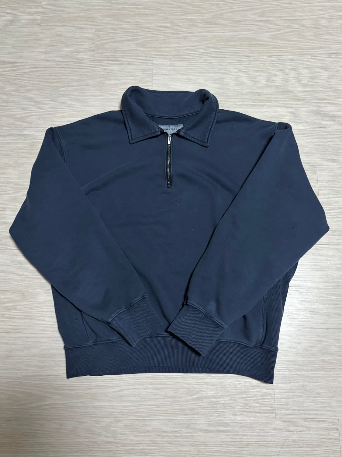 브라운야드 워시드 스웻 하프집업 4 상품이미지3